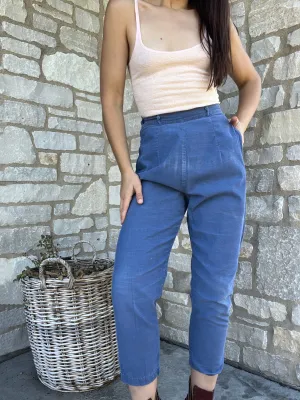 1950s Corduroy Side Zip Pants