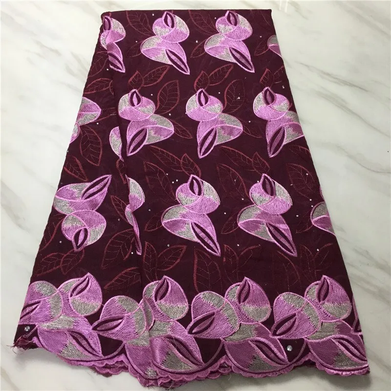 2023 Latest Nigeria Swiss Lace High Quality Swiss Voile Laces Switzerland Cotton African Dry Lace Fabric For Man Women LHX21B