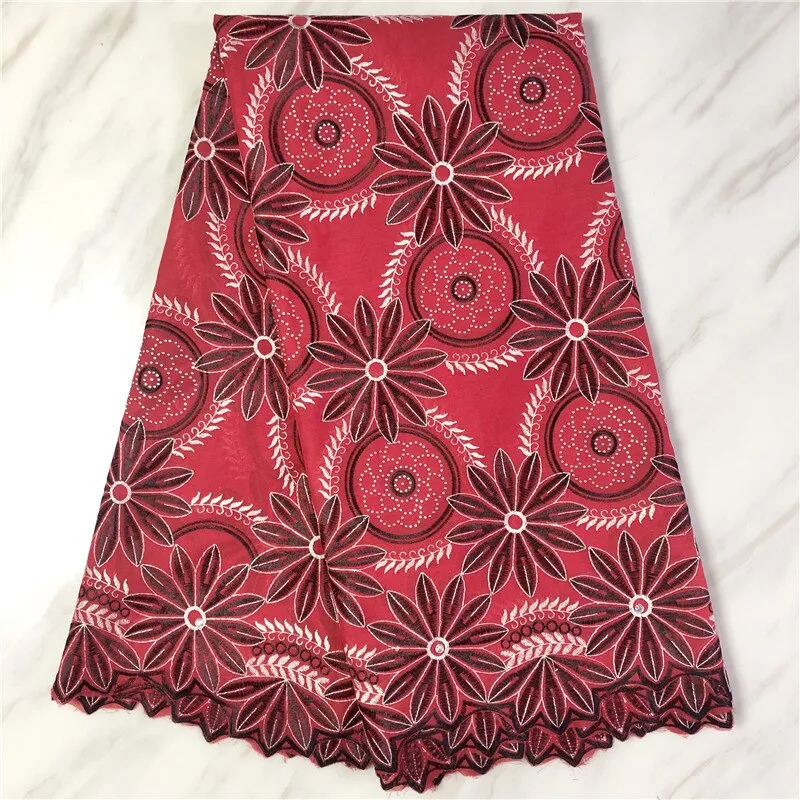 2023 Latest Nigeria Swiss Lace High Quality Swiss Voile Laces Switzerland Cotton African Dry Lace Fabric For Man Women LHX21B