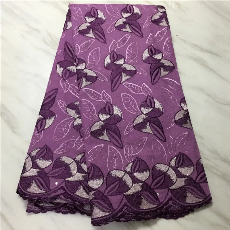 2023 Latest Nigeria Swiss Lace High Quality Swiss Voile Laces Switzerland Cotton African Dry Lace Fabric For Man Women LHX21B