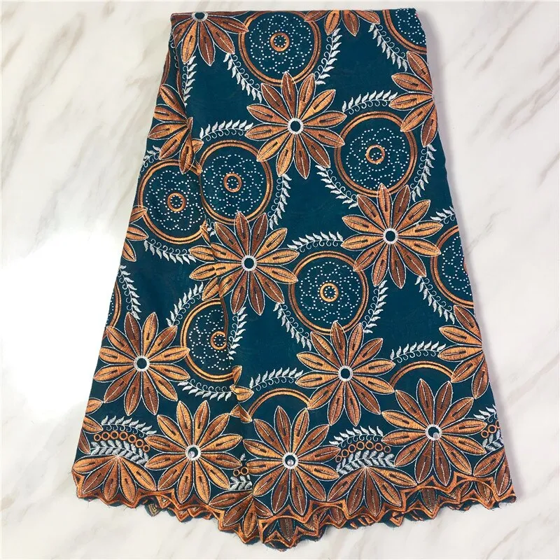 2023 Latest Nigeria Swiss Lace High Quality Swiss Voile Laces Switzerland Cotton African Dry Lace Fabric For Man Women LHX21B