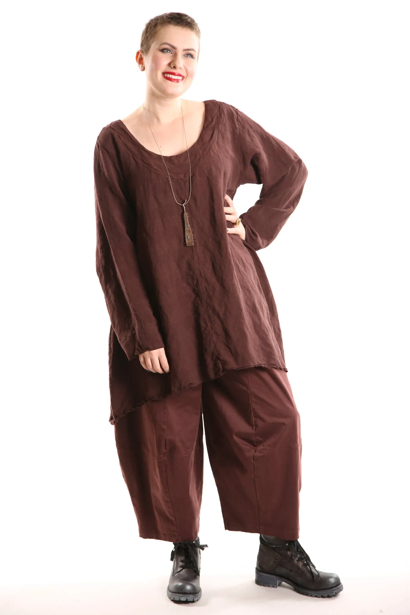2238- Long Tunic Armagnac-UNPrinted