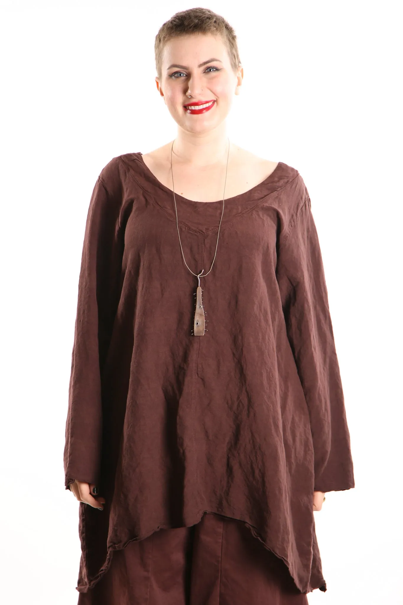 2238- Long Tunic Armagnac-UNPrinted