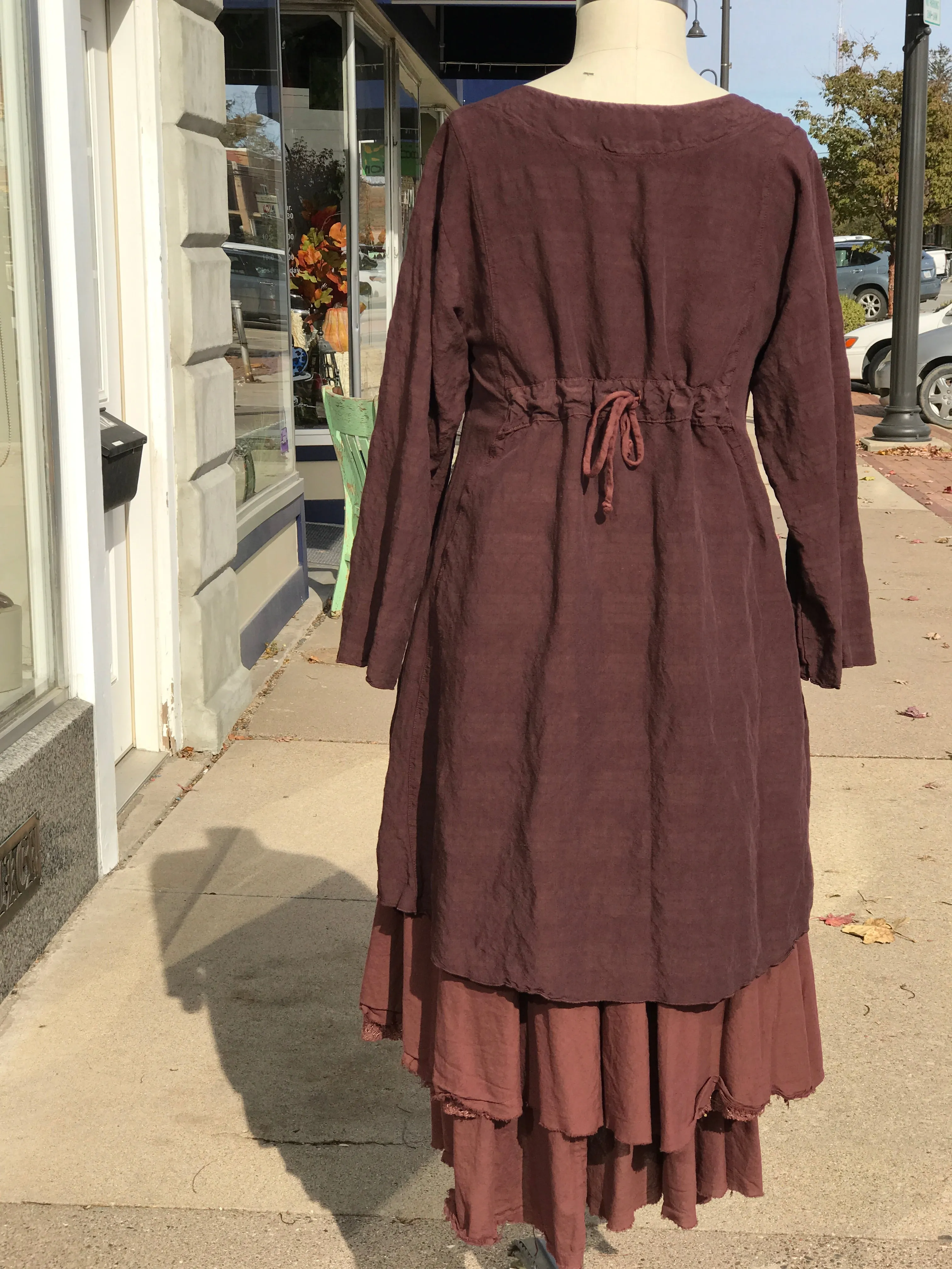 2238- Long Tunic Armagnac-UNPrinted