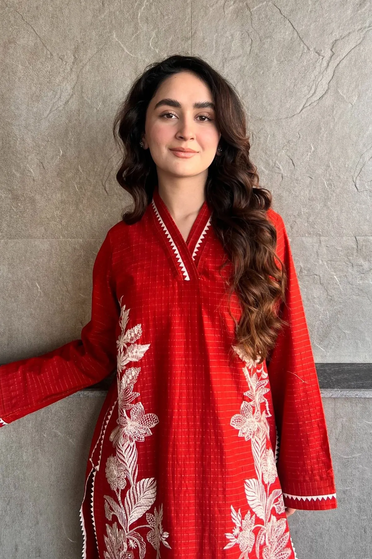 2pc embroidered suit (RCE04)