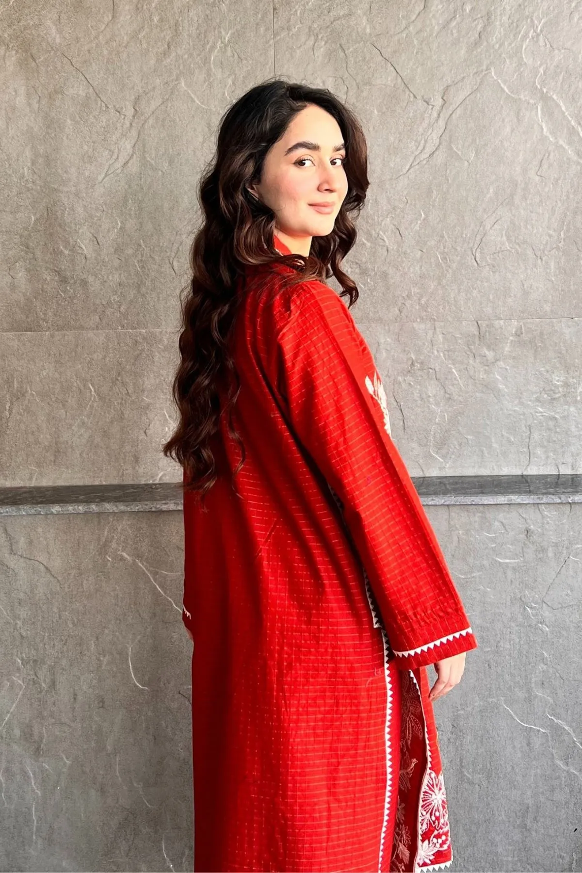 2pc embroidered suit (RCE04)