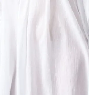 3044 - Long gown with lace yoke