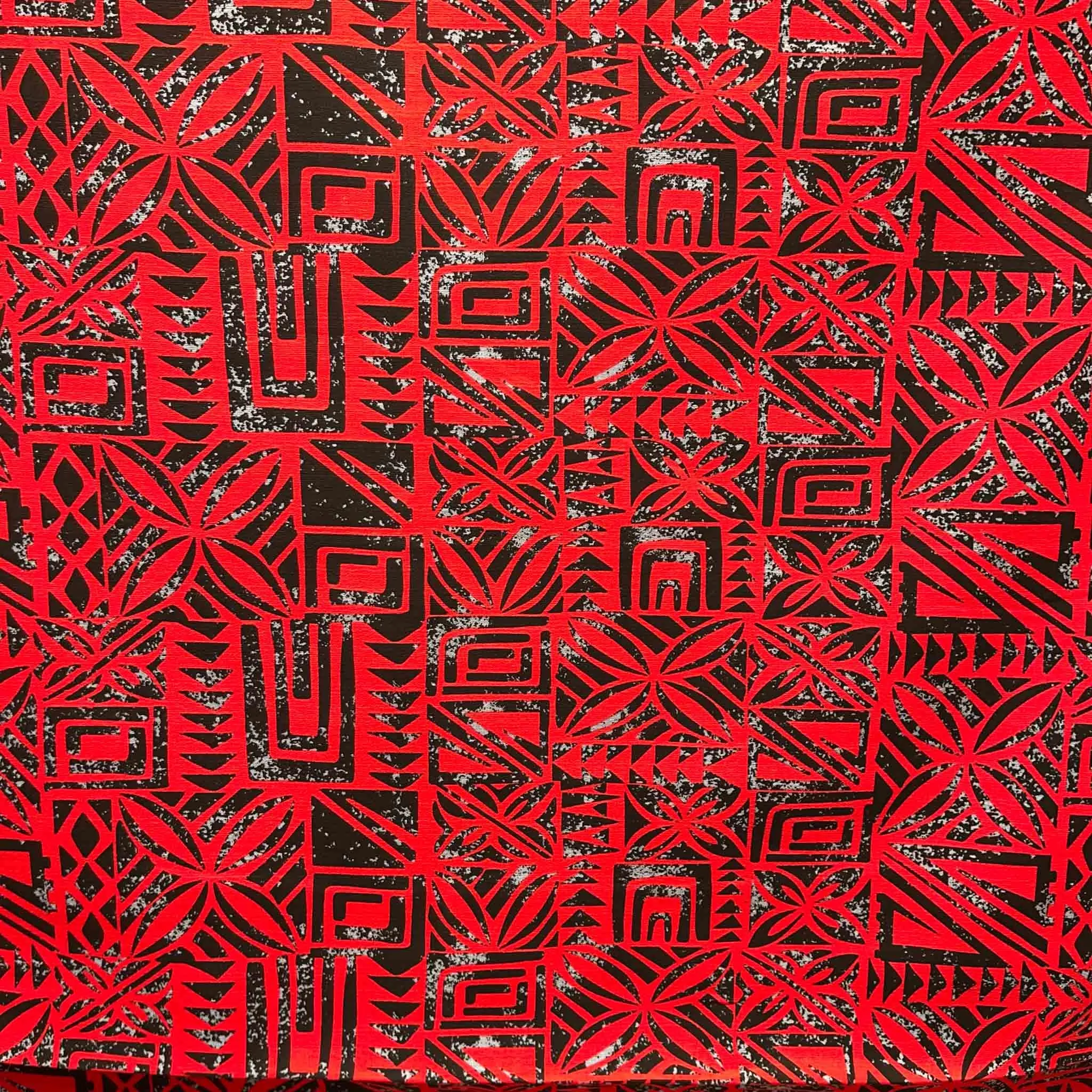 44" Dobby 160337 Red Black