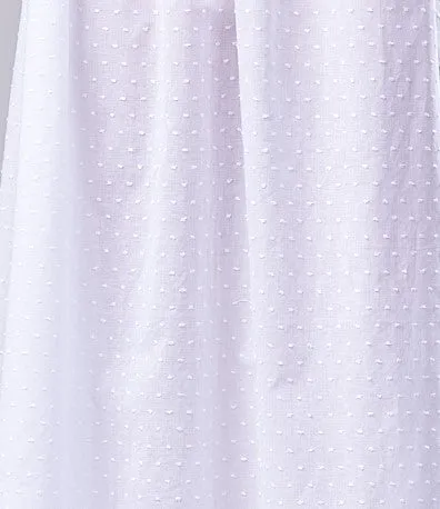 6510 Short gown w yoke