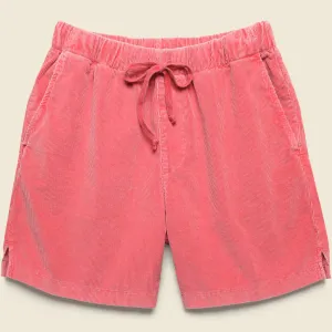 6" Corduroy Easy Short - Terra