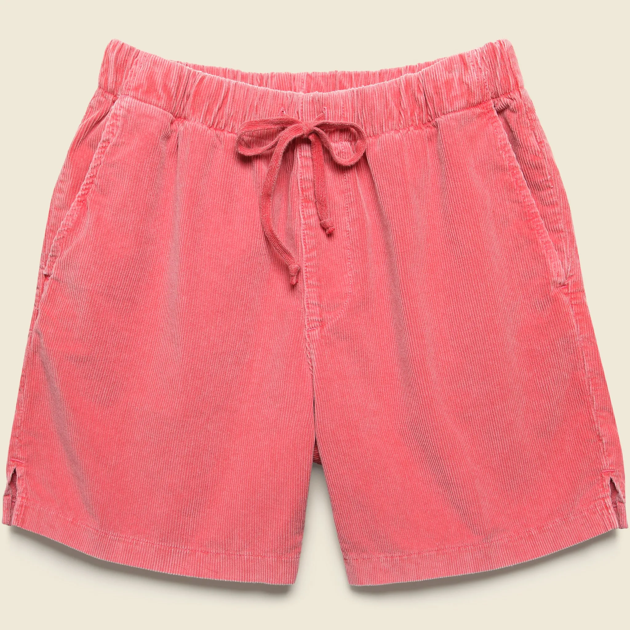 6" Corduroy Easy Short - Terra