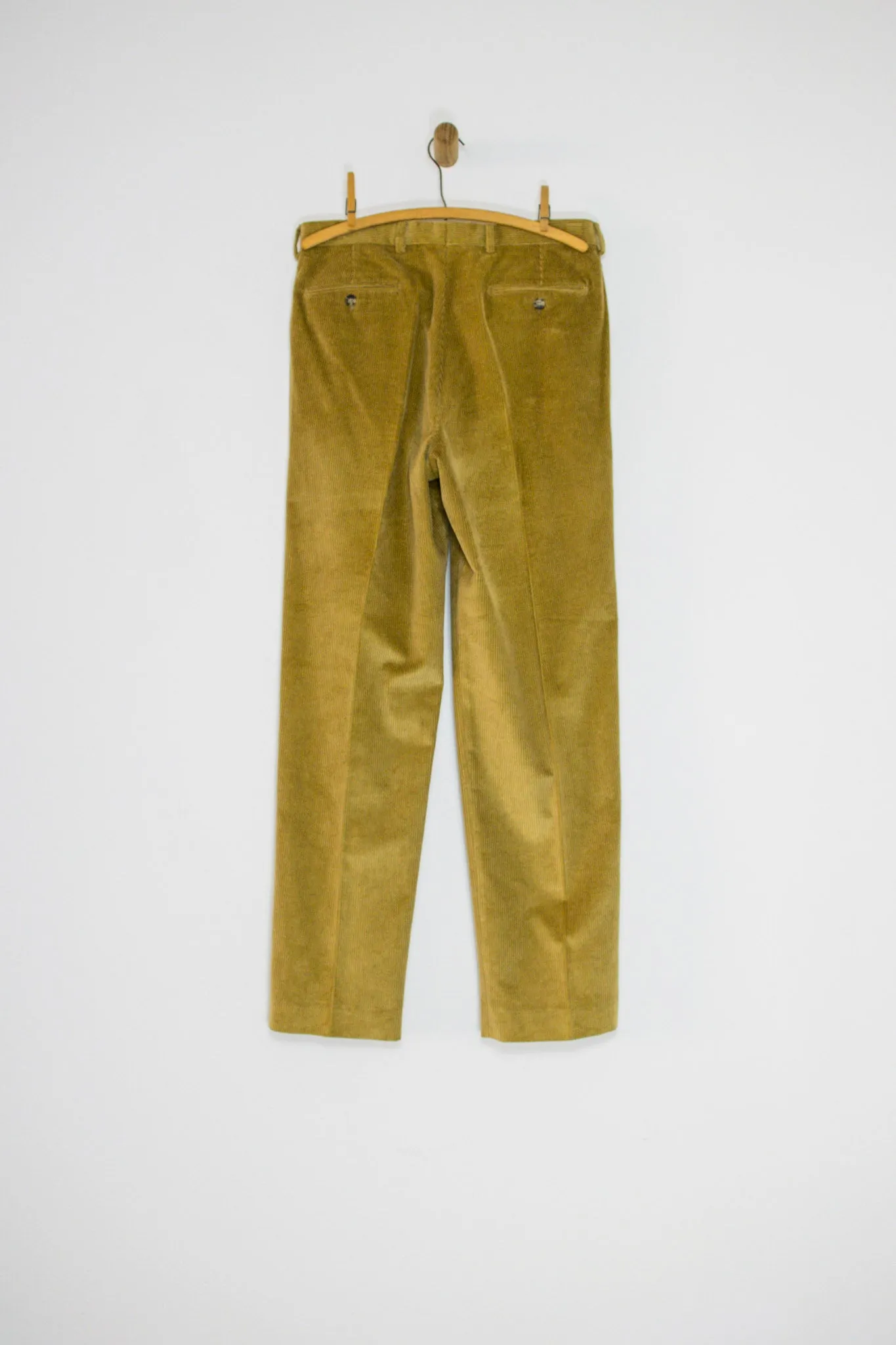 80’s TAN CORDUROY TROUSERS / 34