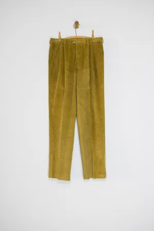 80’s TAN CORDUROY TROUSERS / 34