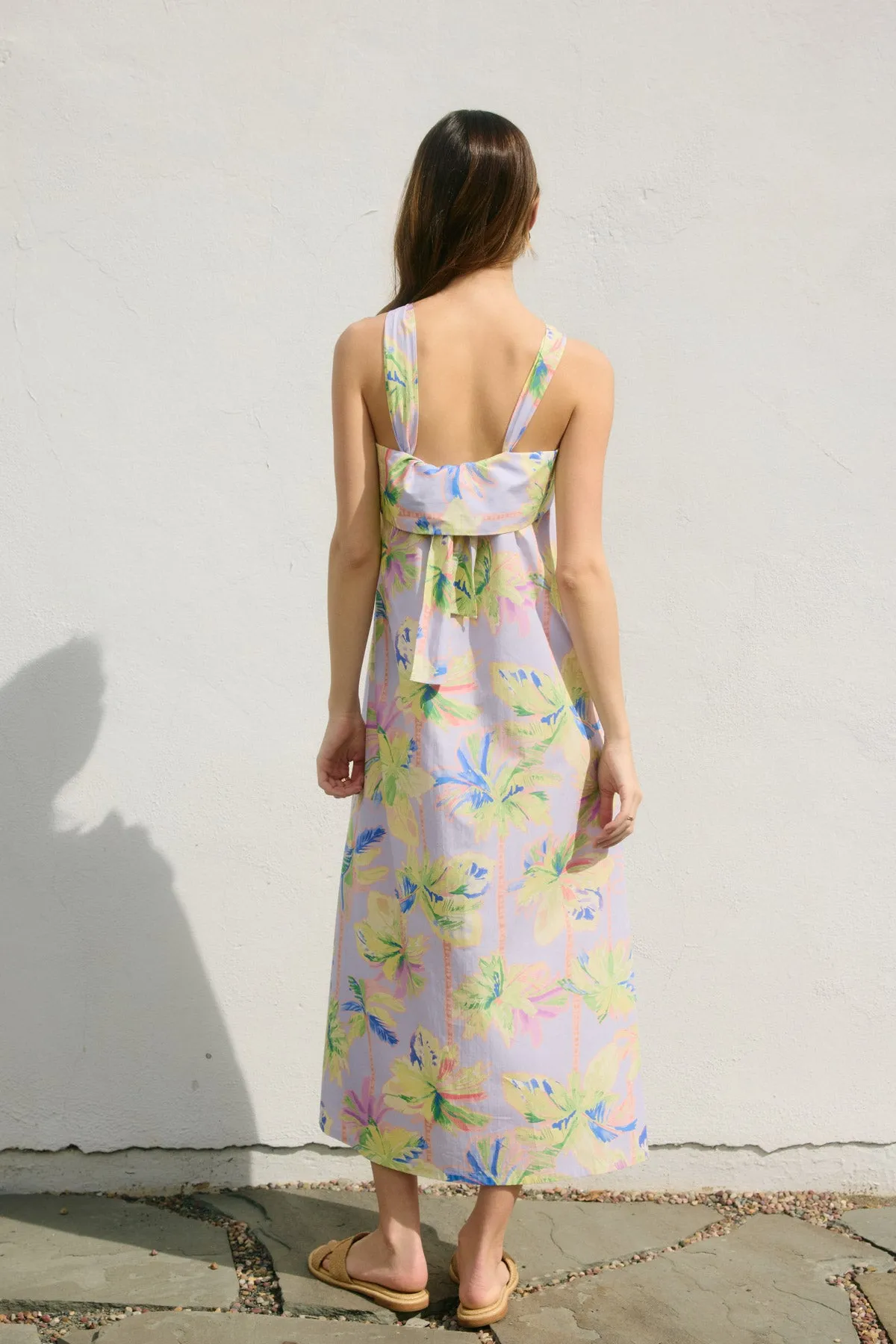 Abella Halter Neck Maxi Dress