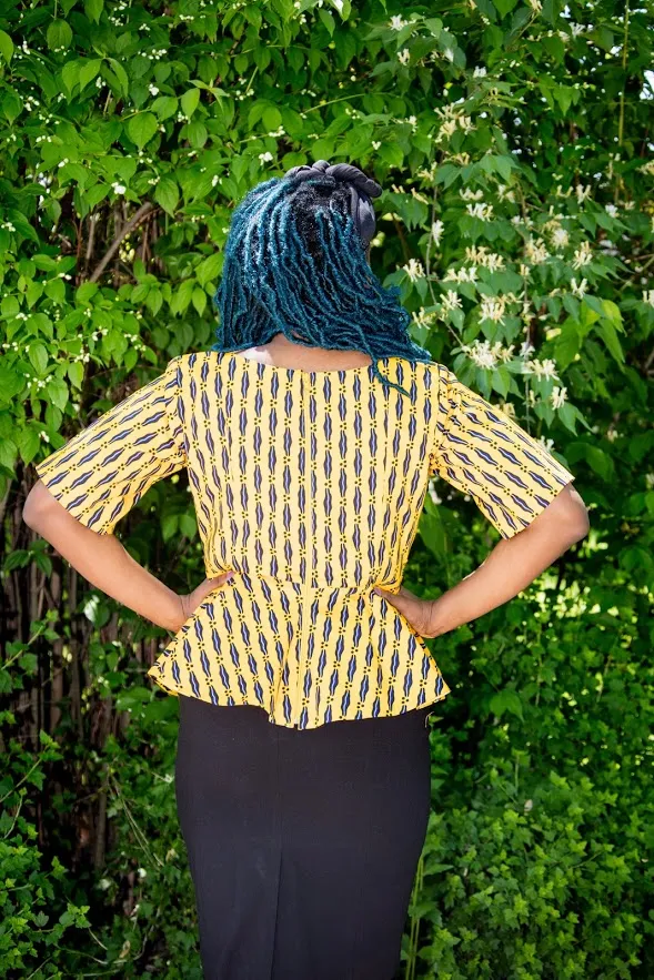 Abia  Top- Peplum