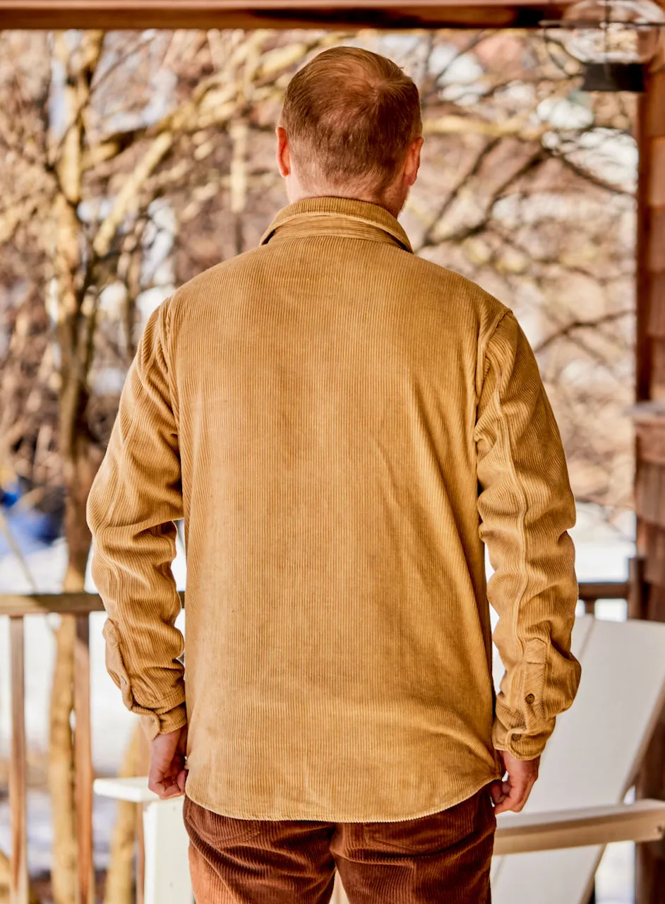 Academia Corduroy Shirt Jacket