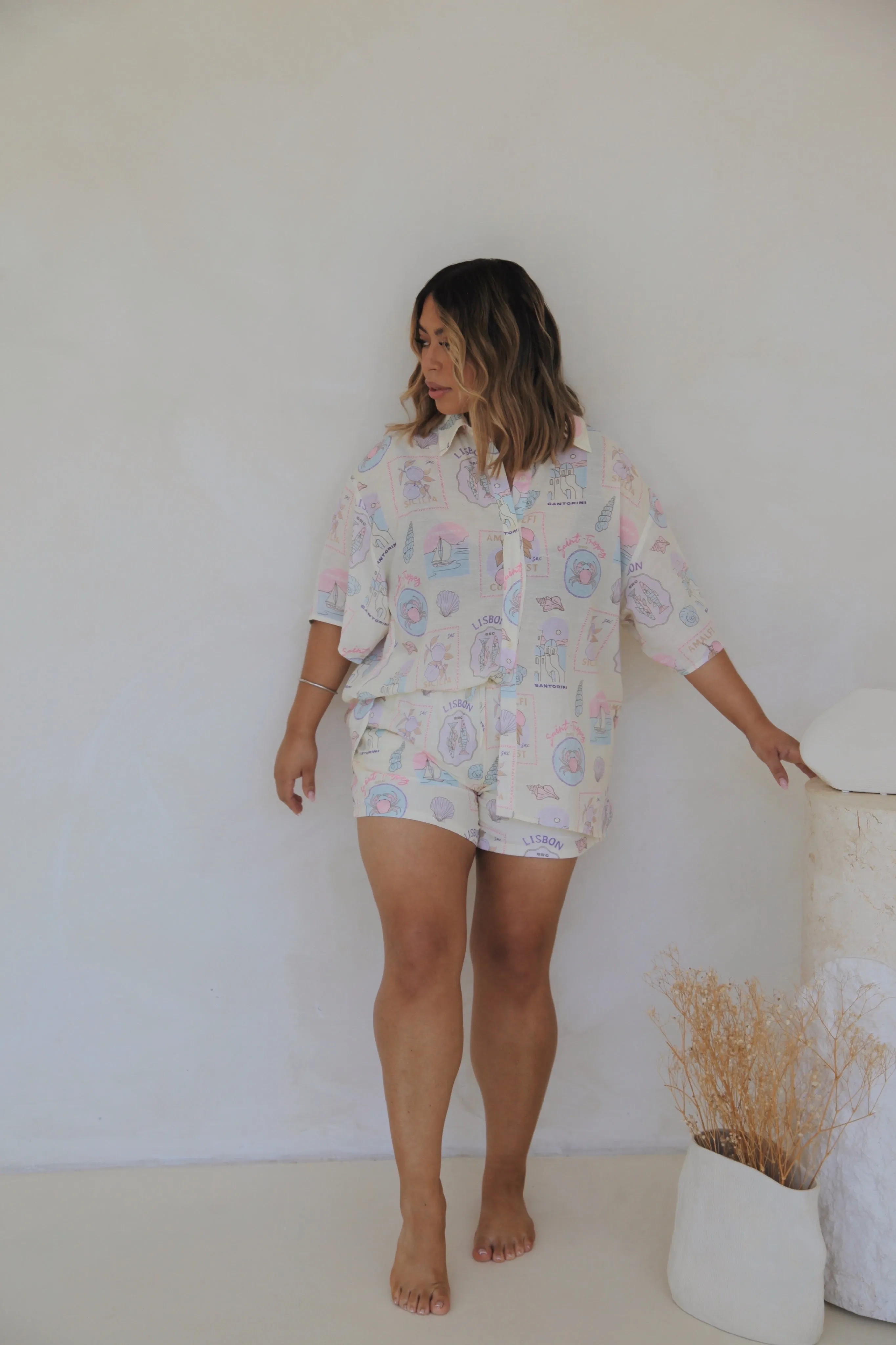 Adults Euro Summer Linen Shorts