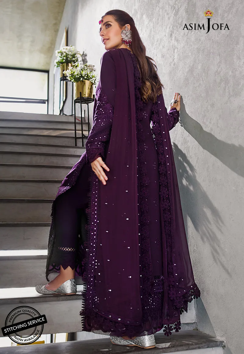 AJCK-05 | Asim Jofa Chikankari Eid Collection 2022 |  Unstitched Embroidered Lawn Suit