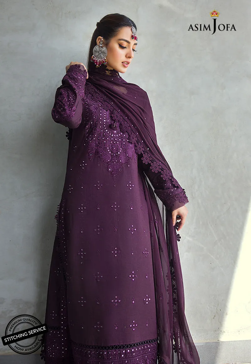 AJCK-05 | Asim Jofa Chikankari Eid Collection 2022 |  Unstitched Embroidered Lawn Suit
