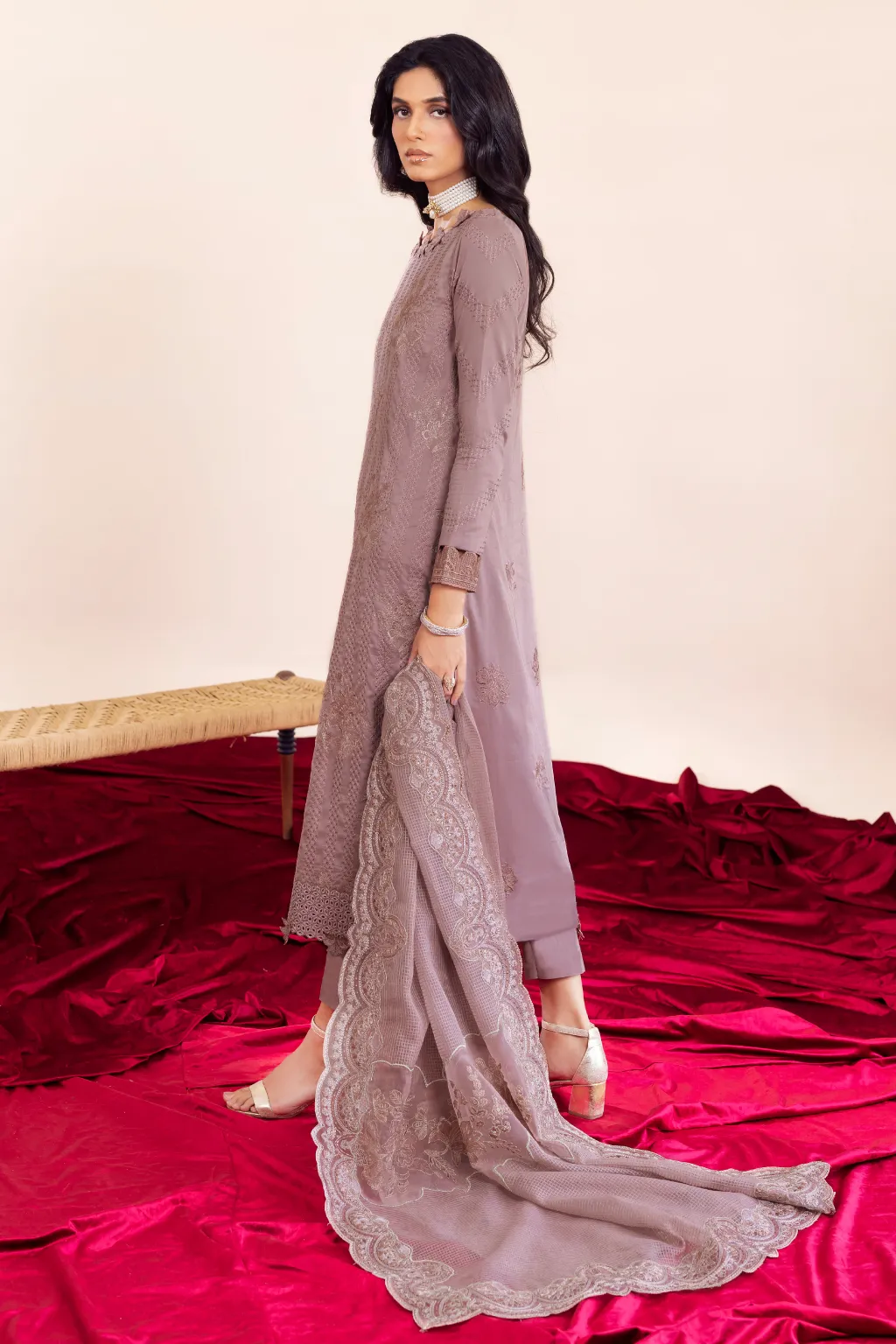 AL-04 Raishaa | Iznik Aashiyan Embroidered Unstitched Festive Lawn Collection23