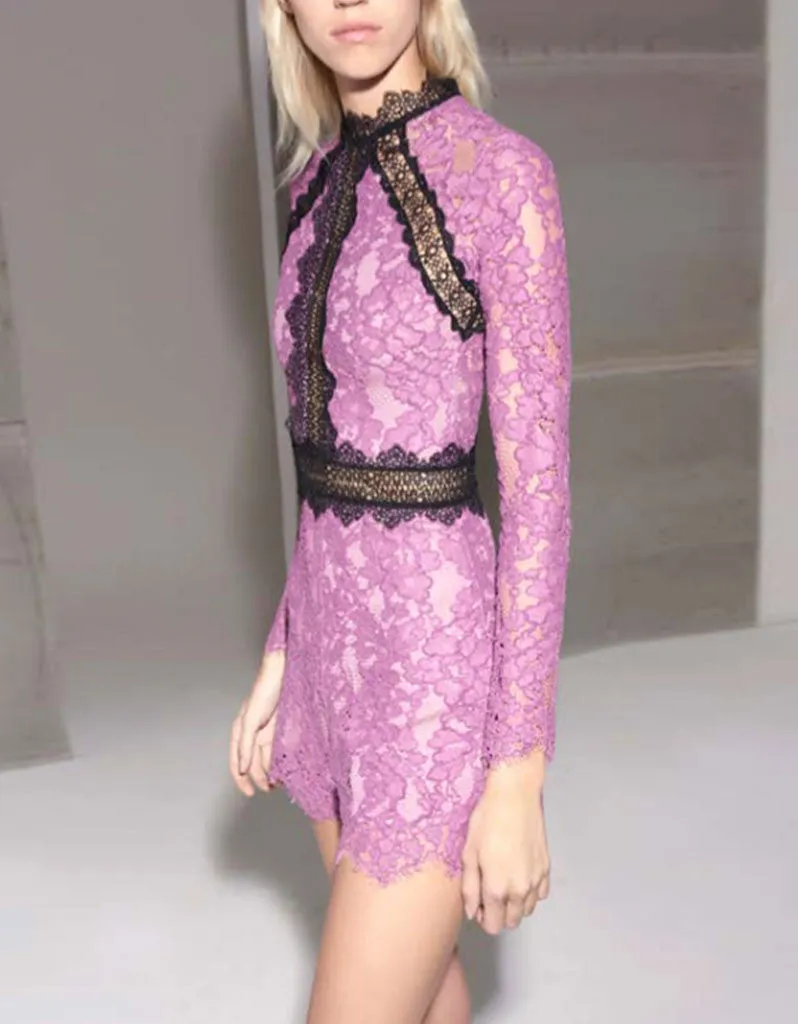 Alexis Eva Lace Romper