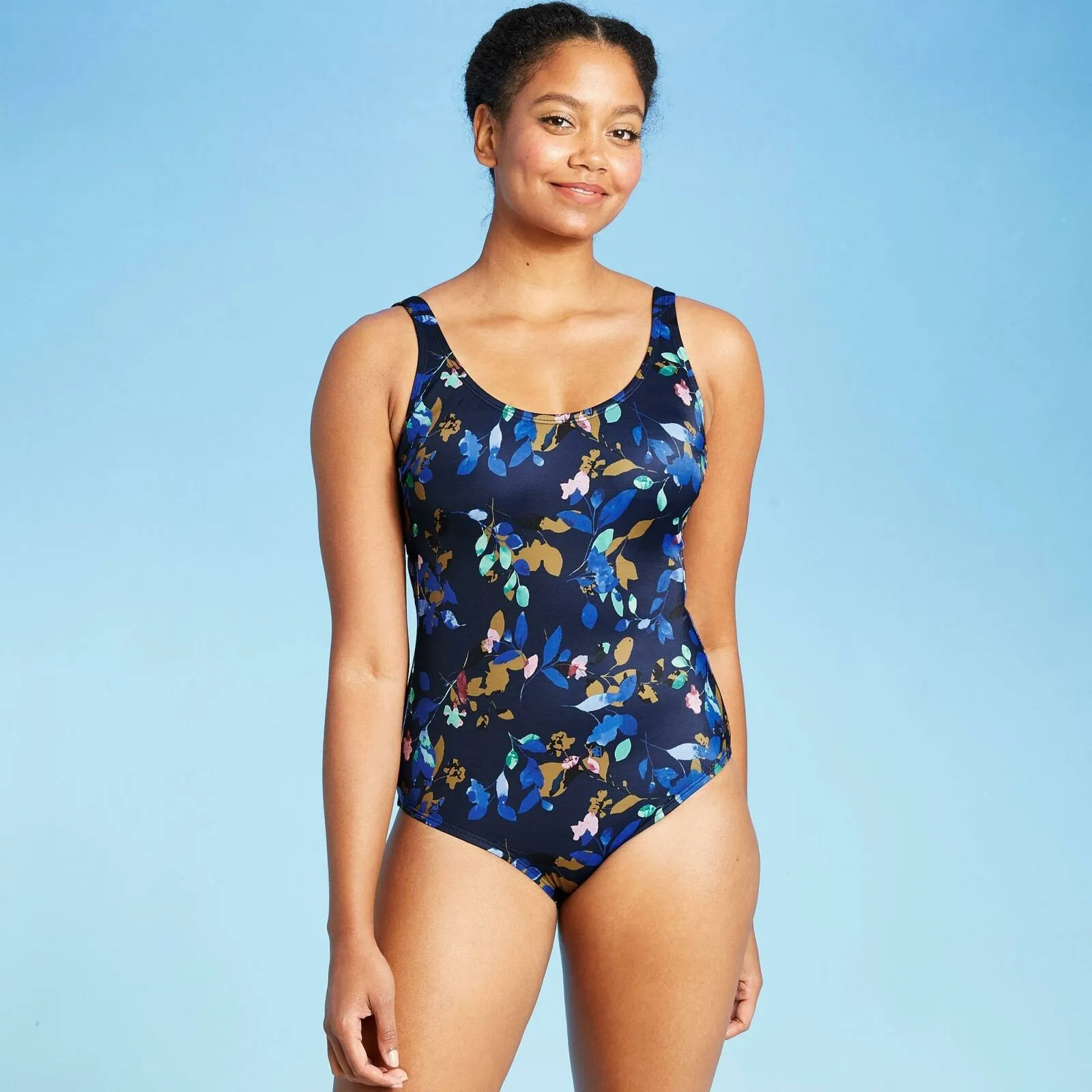 All In Motion Women's Twist Back One Piece Swimsuit