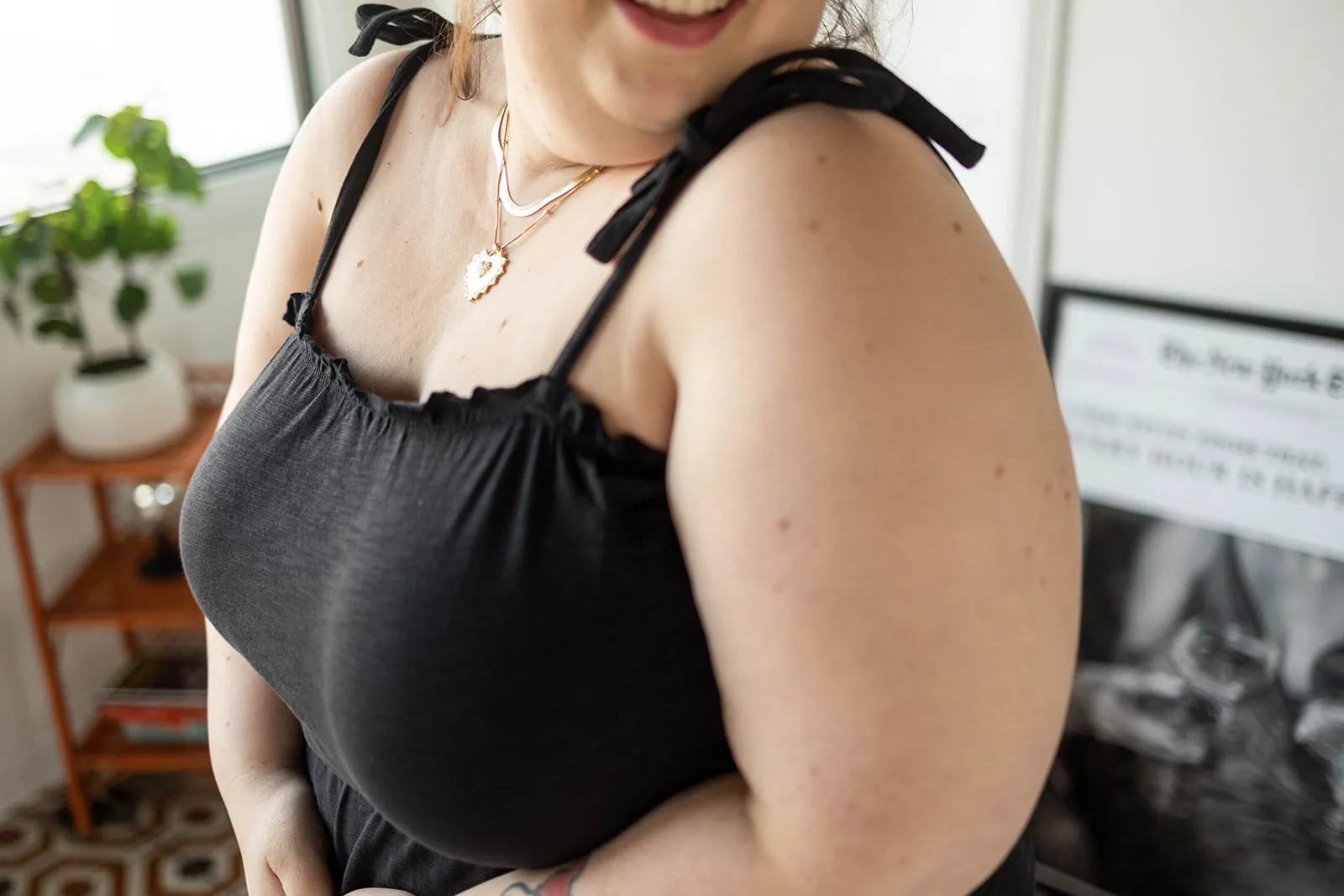 allegra tank in washed black