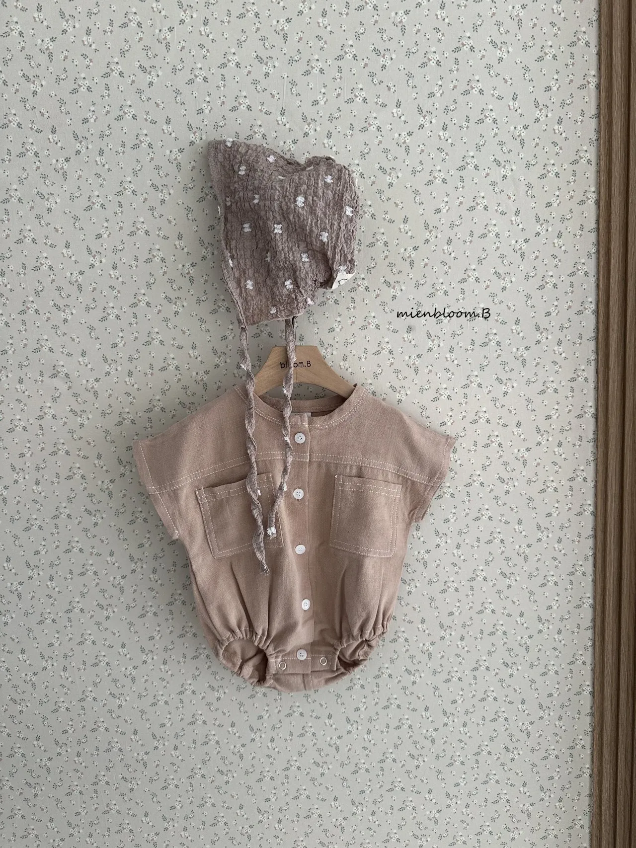 Allie linen rompers
