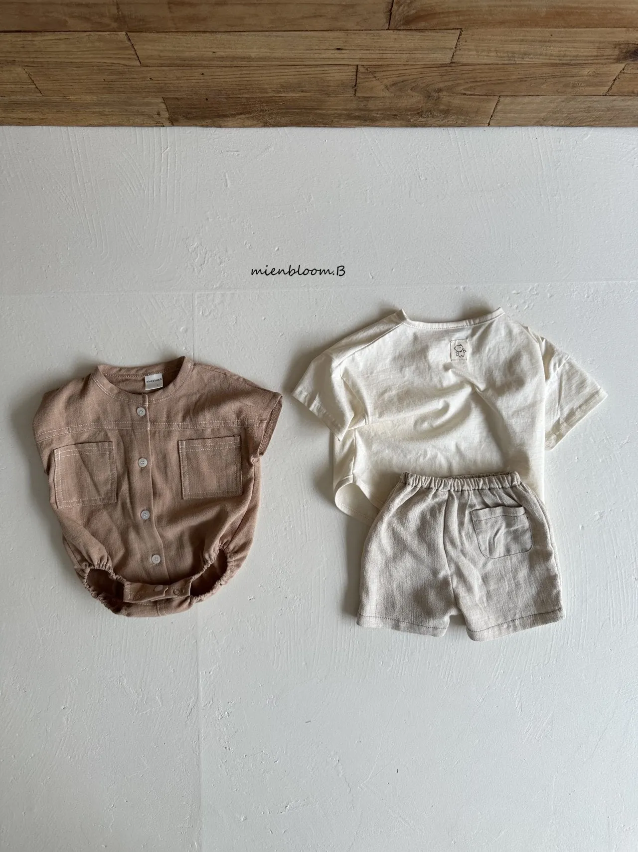Allie linen rompers