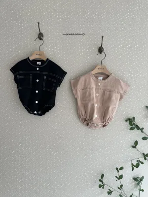 Allie linen rompers