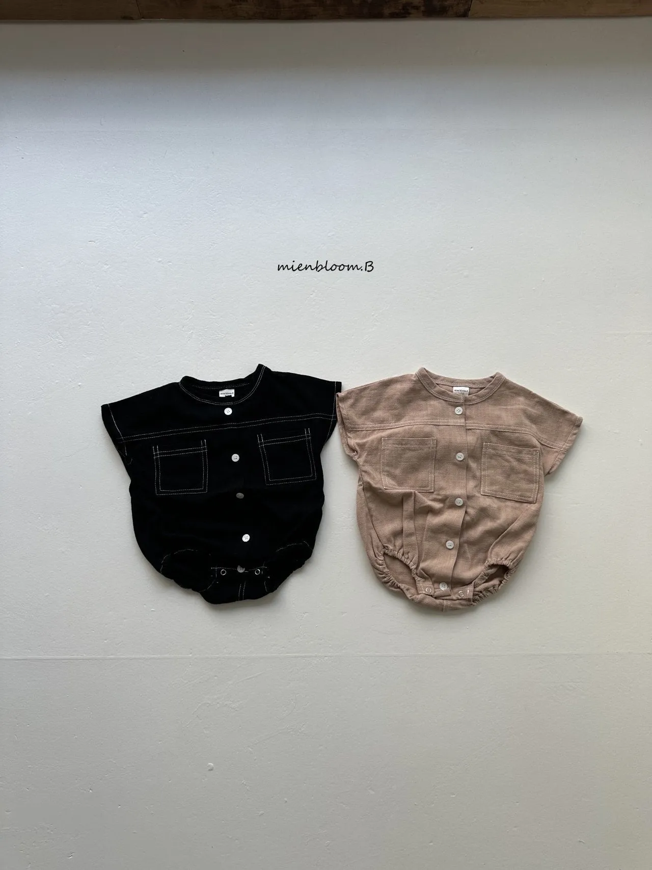 Allie linen rompers