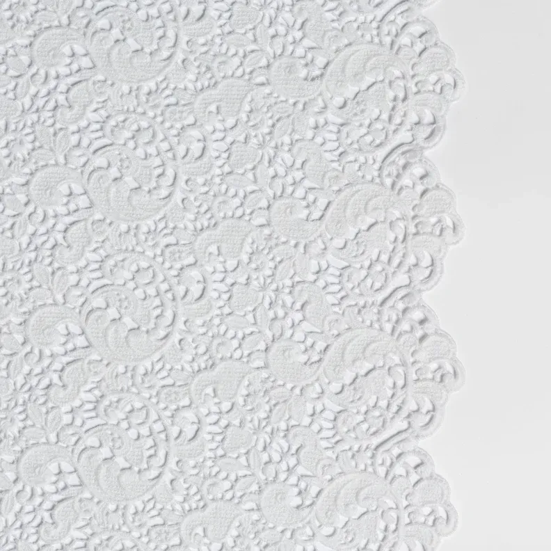 Allora Lace Bolster - Winter White
