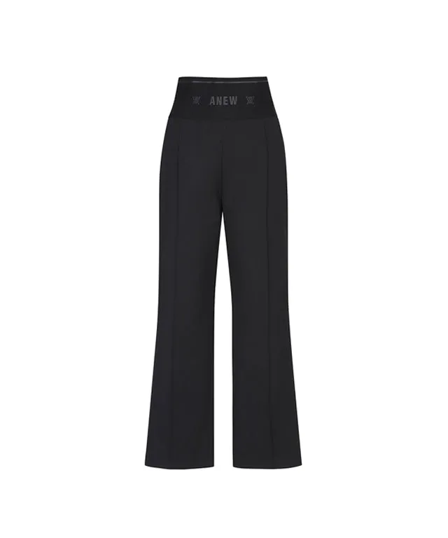 ANEW Golf: W SEMI-WIDE FIT HIGH WAIST L/PT - Black