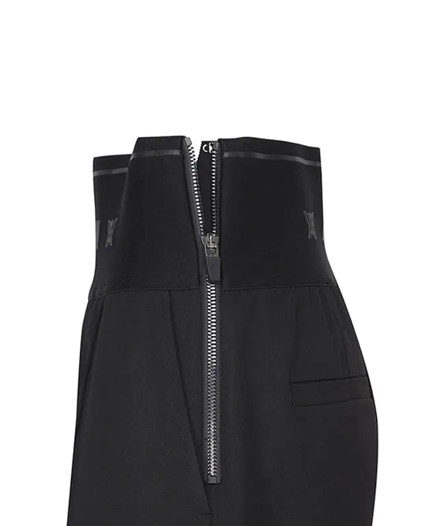 ANEW Golf: W SEMI-WIDE FIT HIGH WAIST L/PT - Black