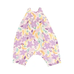 Angel Dear- Tie Back Romper - Painty Daisy