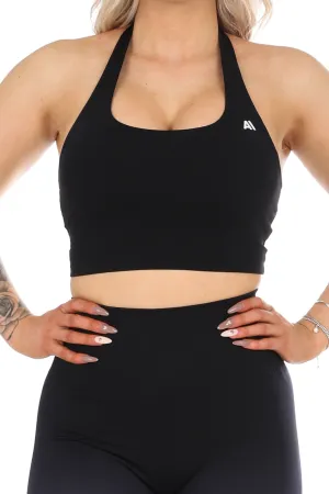 Anna Halter Bra Black