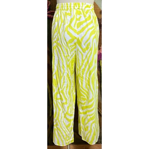 Anthropologie Wide Leg Flannel Pajama Pants XL
