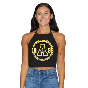 App State Black Halter Top