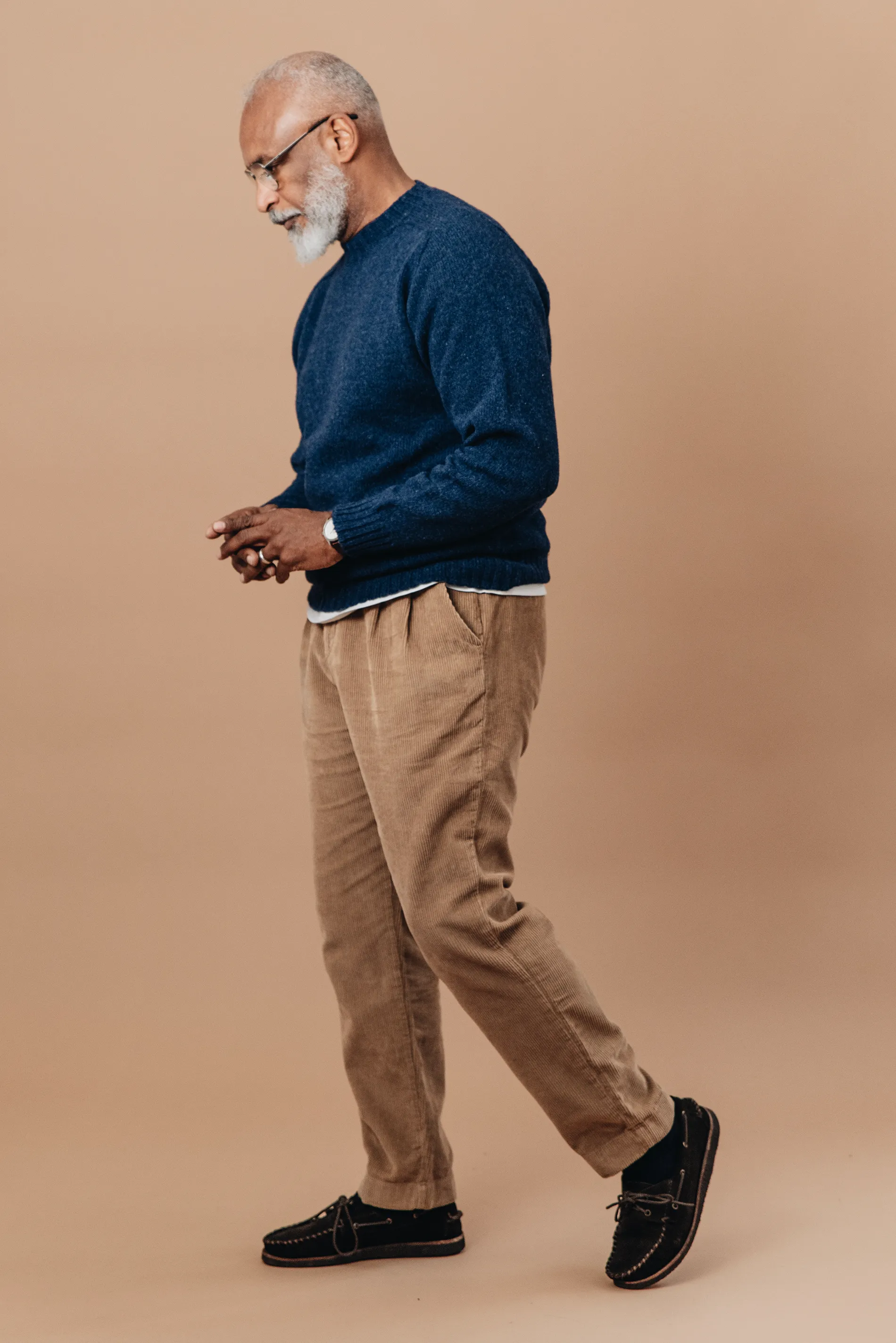 Archive Cord Pleated Trouser