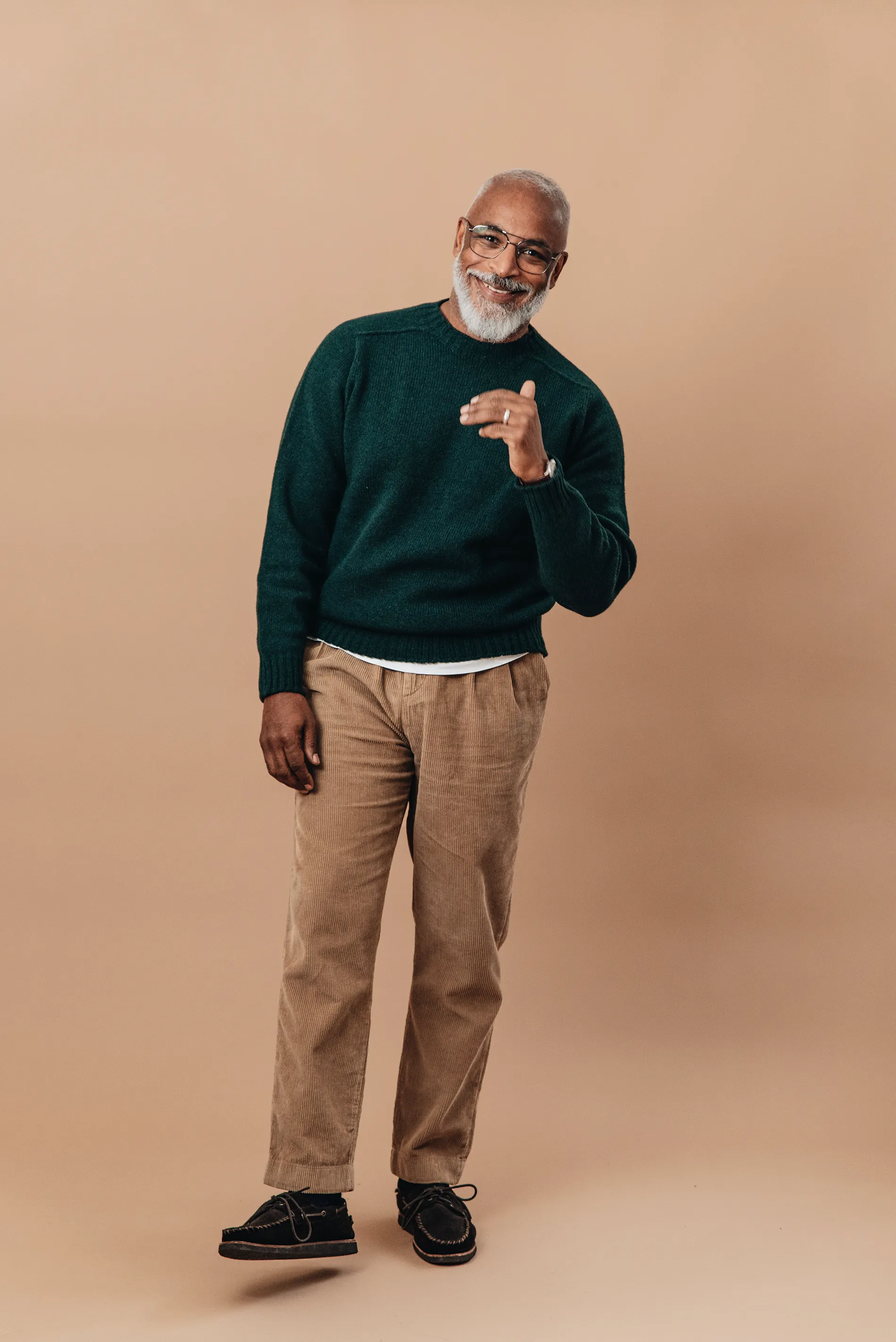 Archive Cord Pleated Trouser
