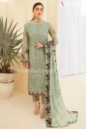 Asim Jofa Embroidered Salwar Kameez Pakistani #PF97
