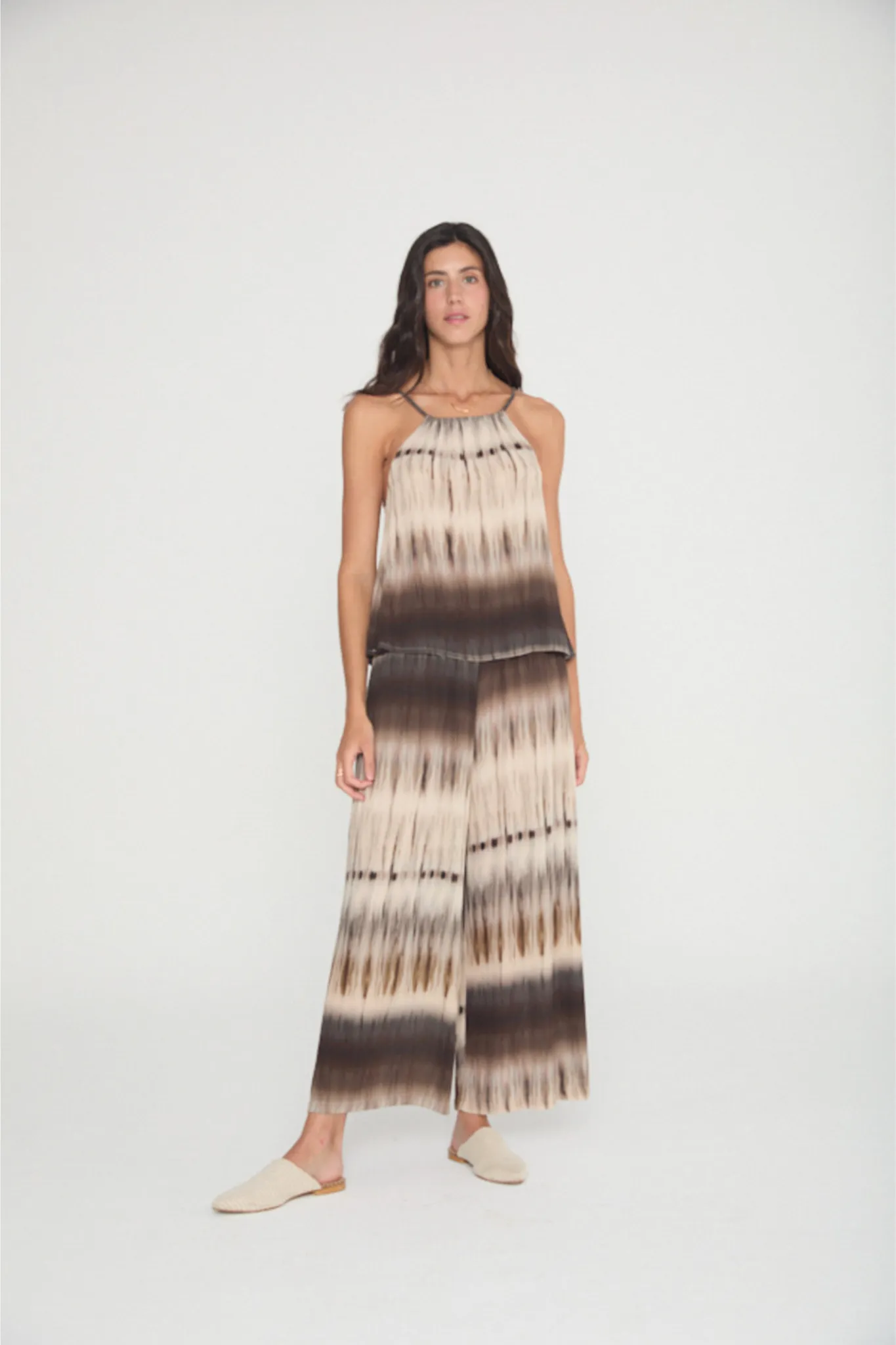 ATLETINIS TOP - MULTICOLOR TIE DYE