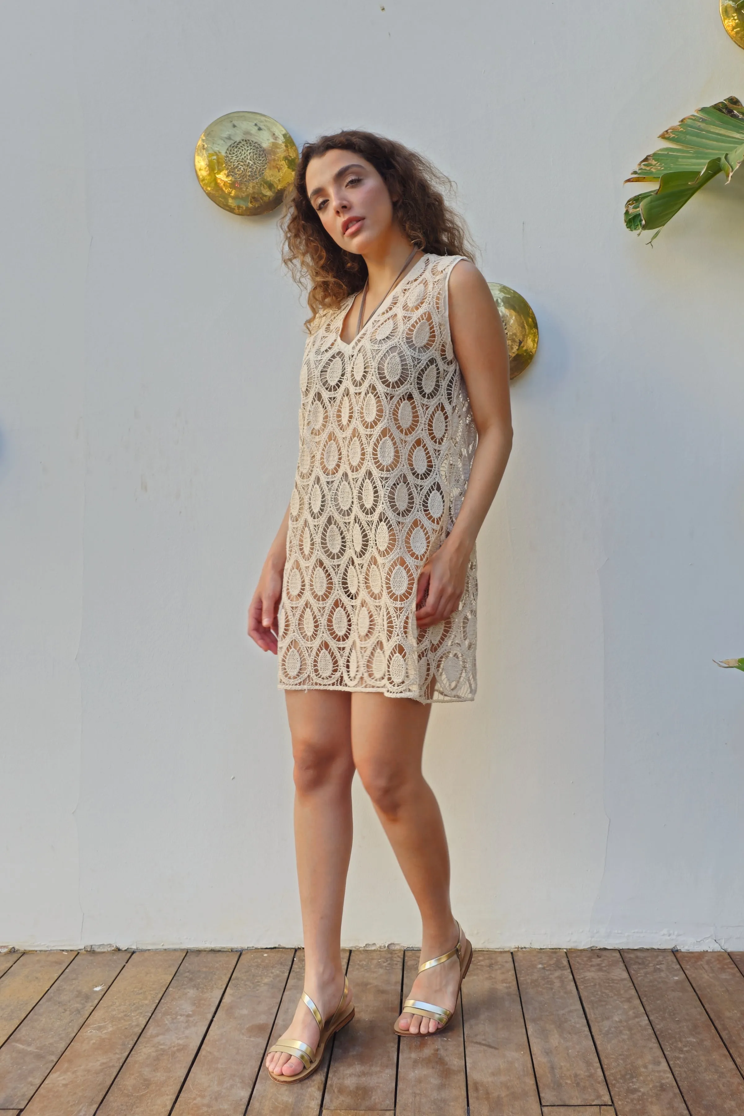 AURORA Lace Mini Dress