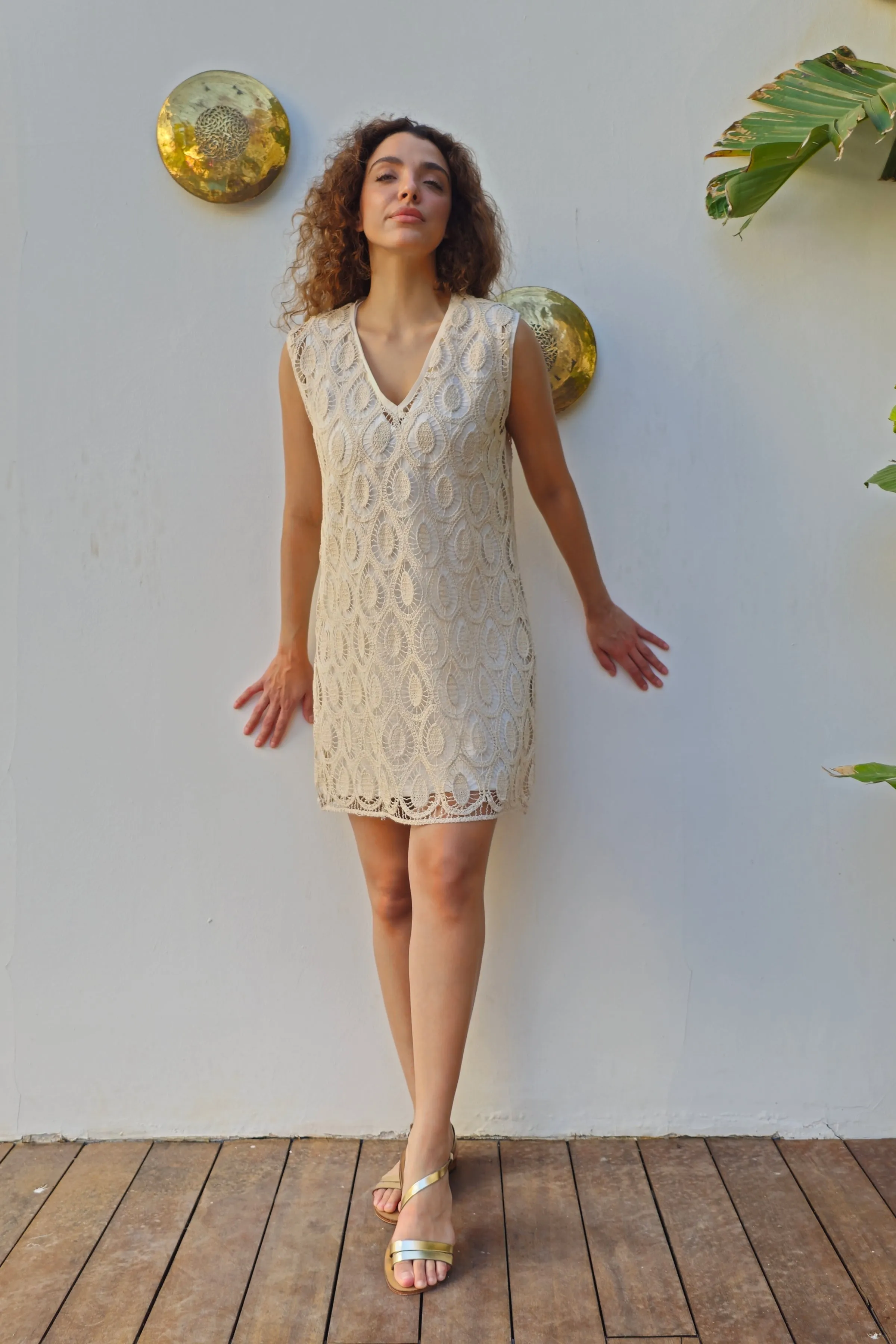 AURORA Lace Mini Dress