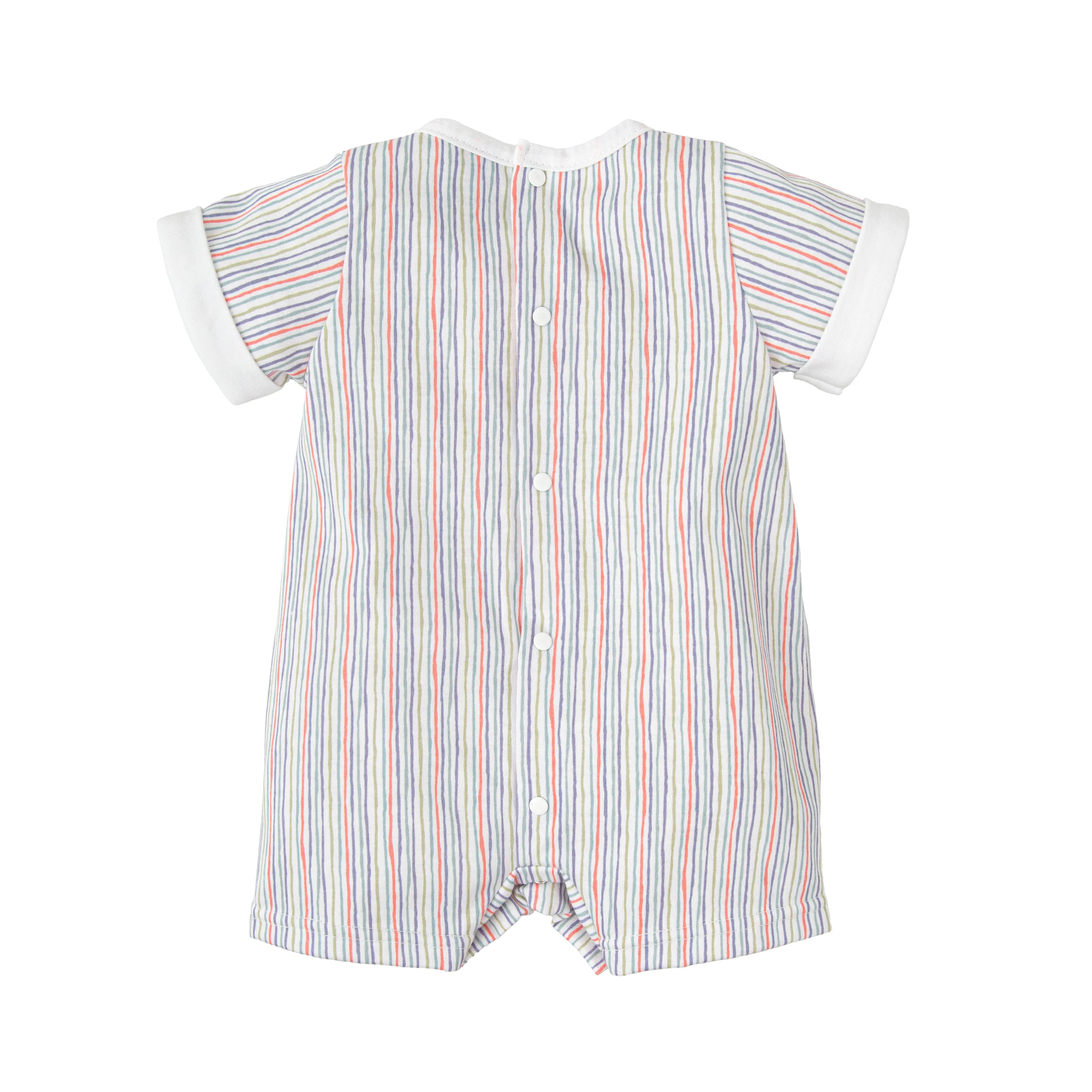 Babidu Luciernaga Romper - Colourful Stripes