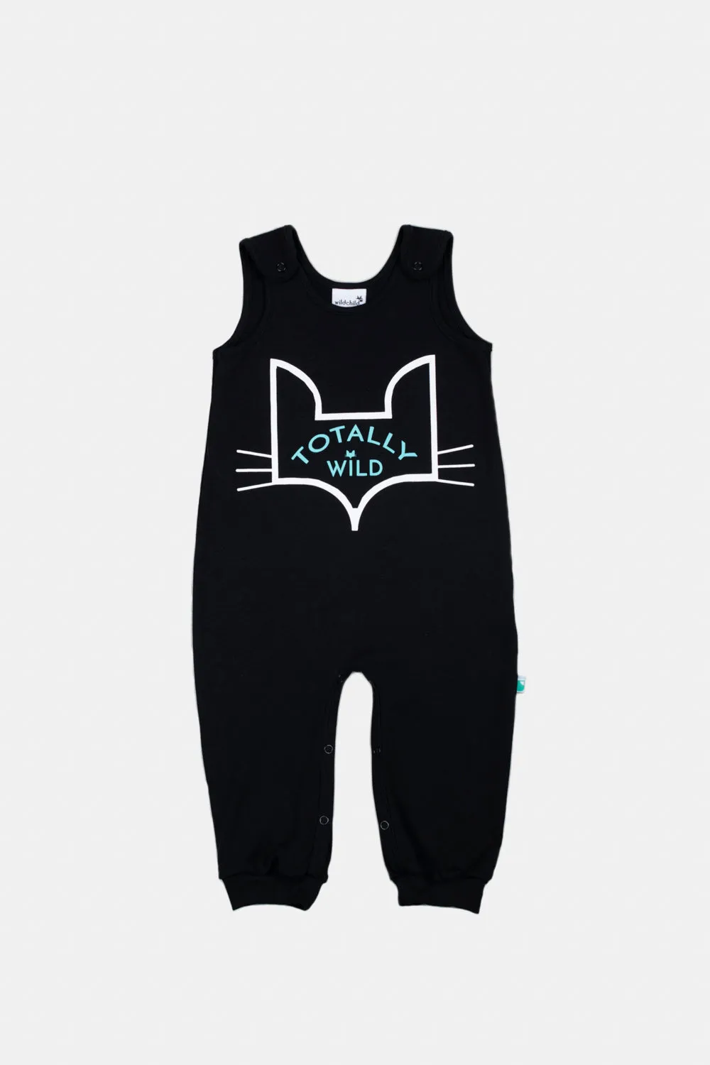 Baby & Toddler Dungaree - Organic Black
