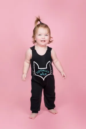 Baby & Toddler Dungaree - Organic Black