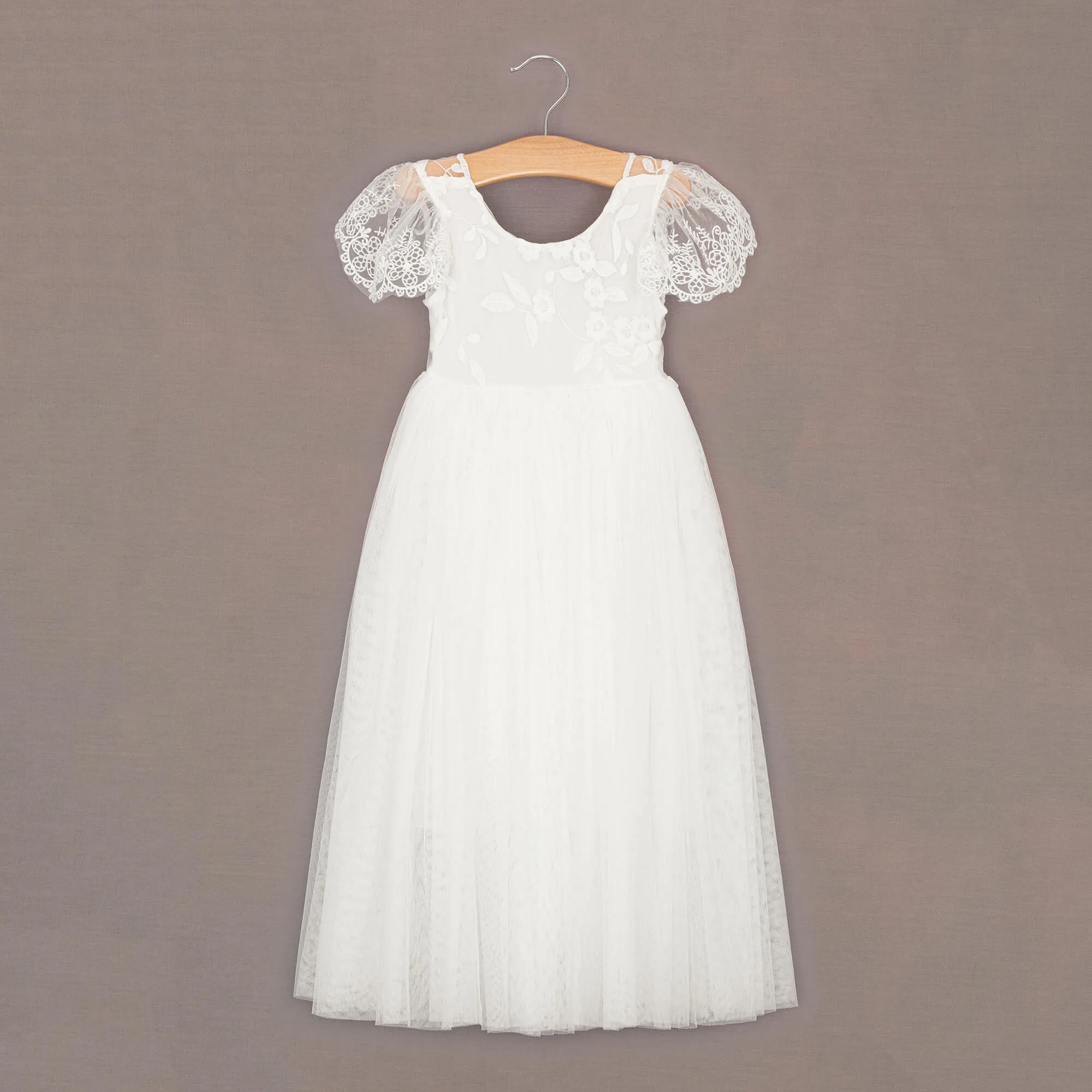 Baby Bianca Dress - White