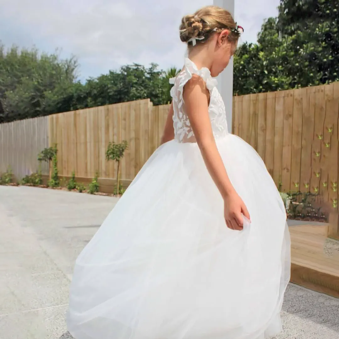 Baby Bianca Dress - White