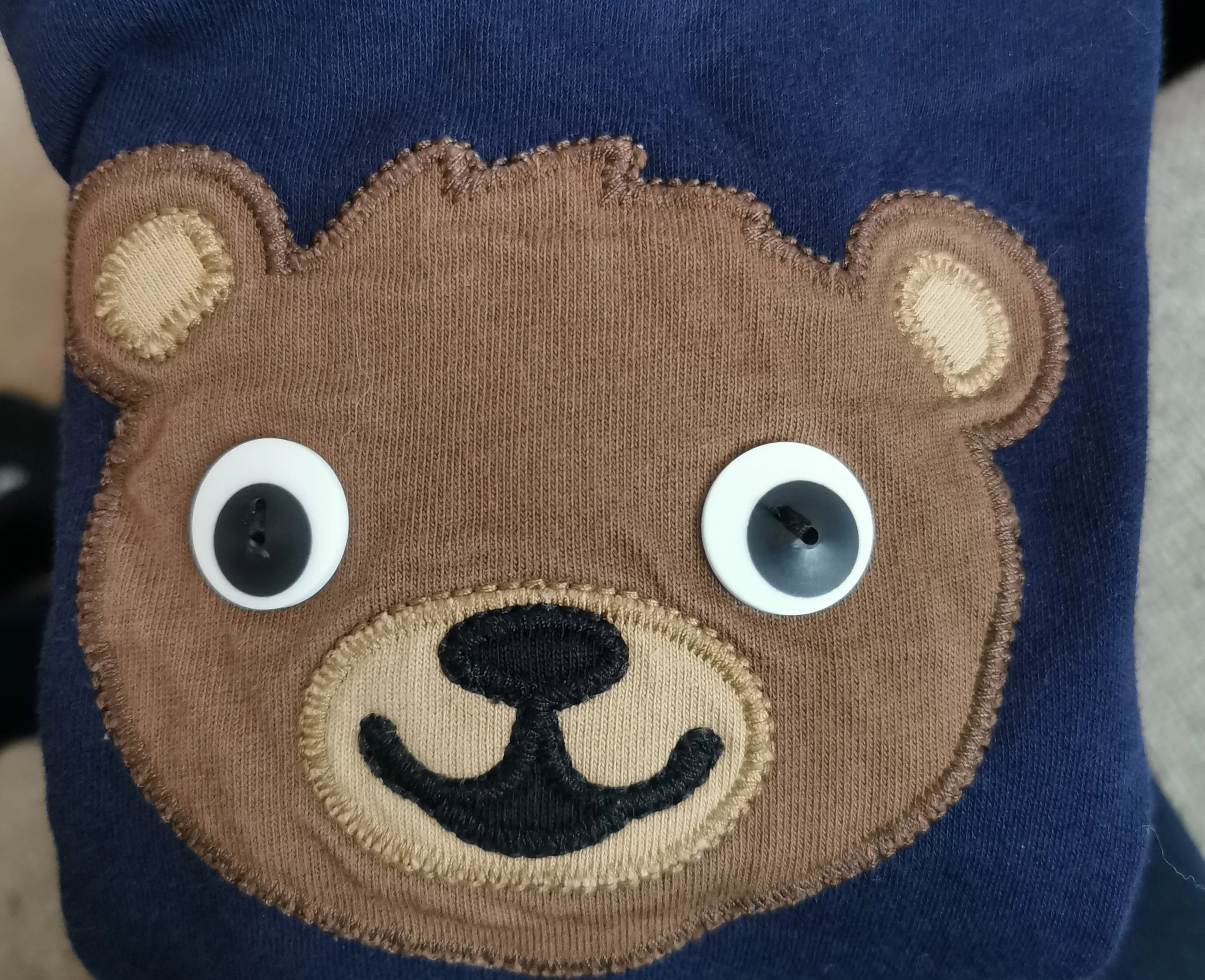 BABY BOY SIZE 6/12 MONTHS - GYMBOREE, Long-sleeved, Cotton Romper EUC B50